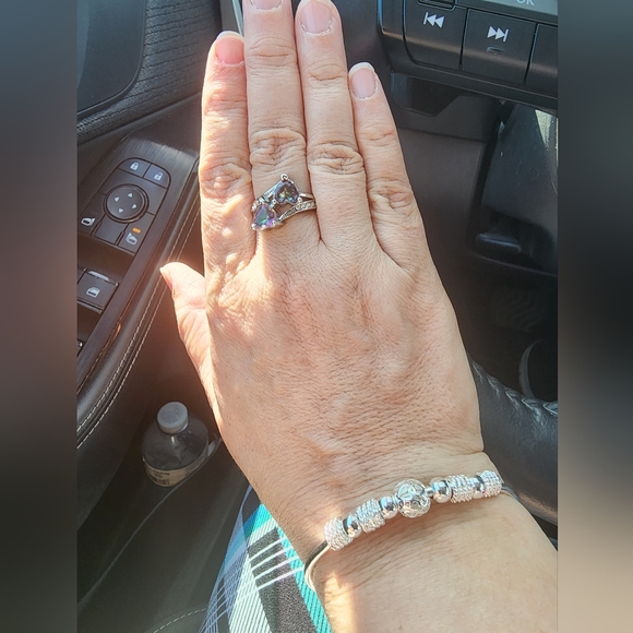 Hearts ring. Size 7. - Picture 6 of 9